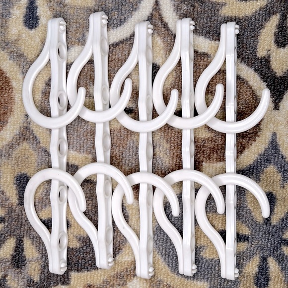 Space Saving Plastic Hangers Hanger Extenders for Clothes Closet Organizing - Picture 5 of 10